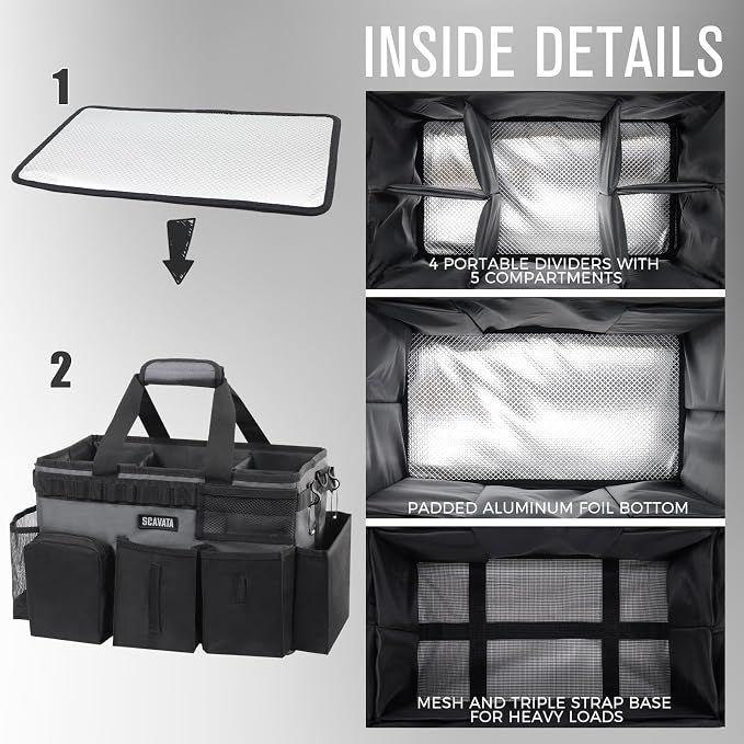 Wearable Cleaning Caddy Bag, Cleaning Caddy Supplies Organizer - Image 4