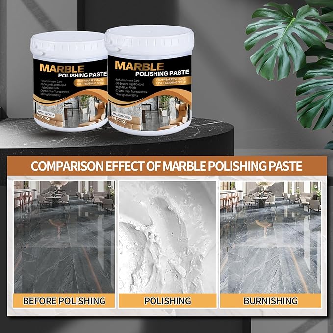 Marble Polishing Paste Kit, Marble Polishing Compound, Countertop Cleaner - Image 4