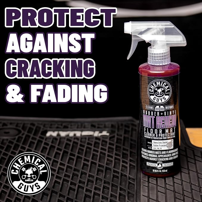 Chemical Guys Mat Renew Rubber + Vinyl Floor Mat Cleaner And Protectant - Image 5