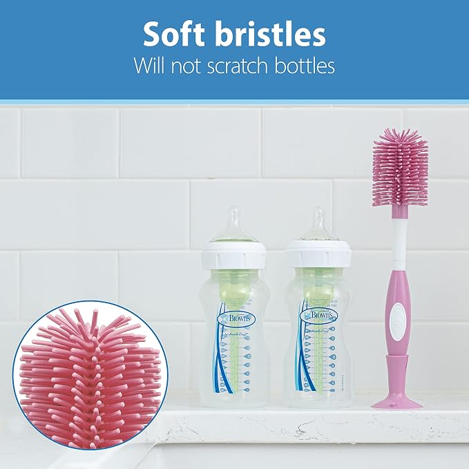 Dr. Brown's Soft Touch No Scratch Baby Bottle Cleaning Brush - Image 4