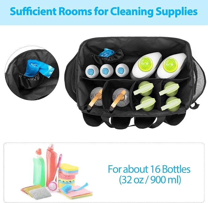 Extra-Large Cleaning Caddy & Large Apron, Organizer - Image 2