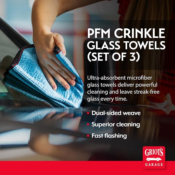 Griot's Garage PFM Crinkle Glass Towels - Image 2