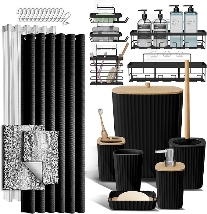 Clara Clark Bathroom Accessories Set by ClaraClark