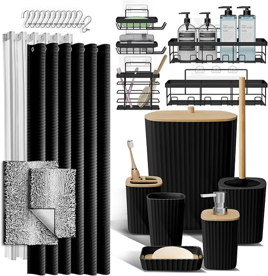 Clara Clark Bathroom Accessories Set by ClaraClark