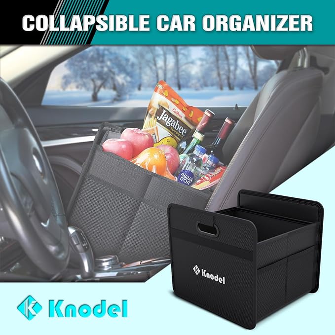 K KNODEL Car Trunk Organizer, Foldable Organizer - Image 4