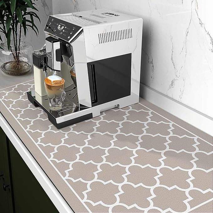 WISELIFE Dish Drying Mat Super Absorbent Drying Mat Large Dish Drying Mats - Image 2