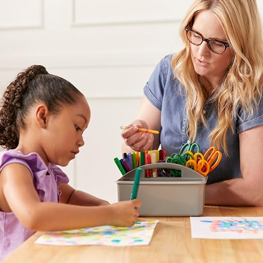 ECR4Kids 3-Compartment Small Plastic Caddy - Image 8