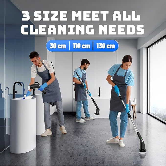 Shower Scrubber with Long Handle - Image 4
