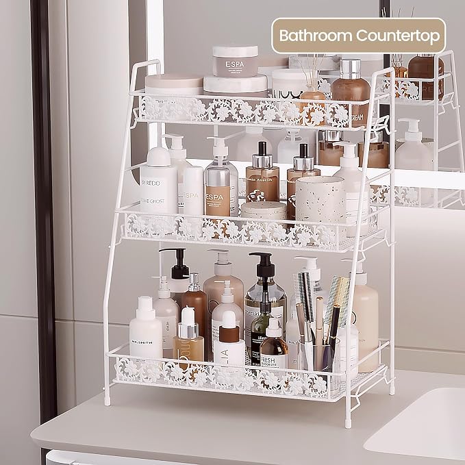 3-Tier Large Size Storage Rack, Counter Organiztion - Image 3