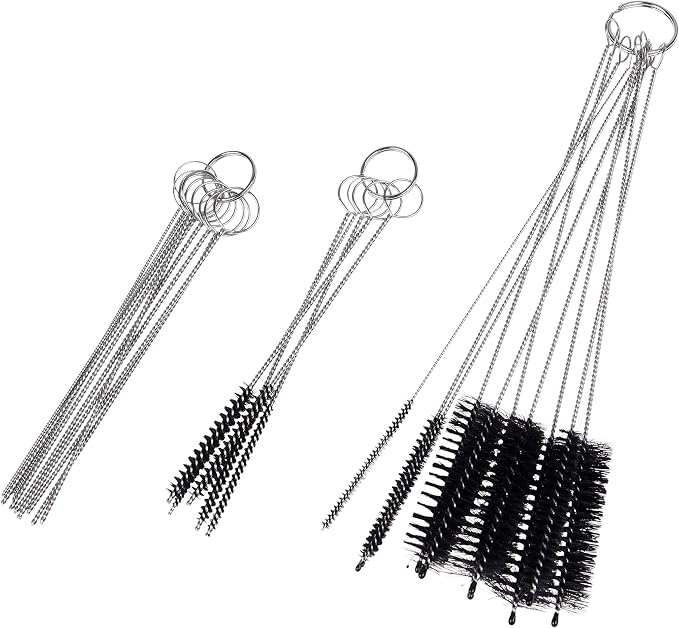 Set of 15 Cleaning Brushes and 10 Cleaning Needles by Kare+%26+Kind