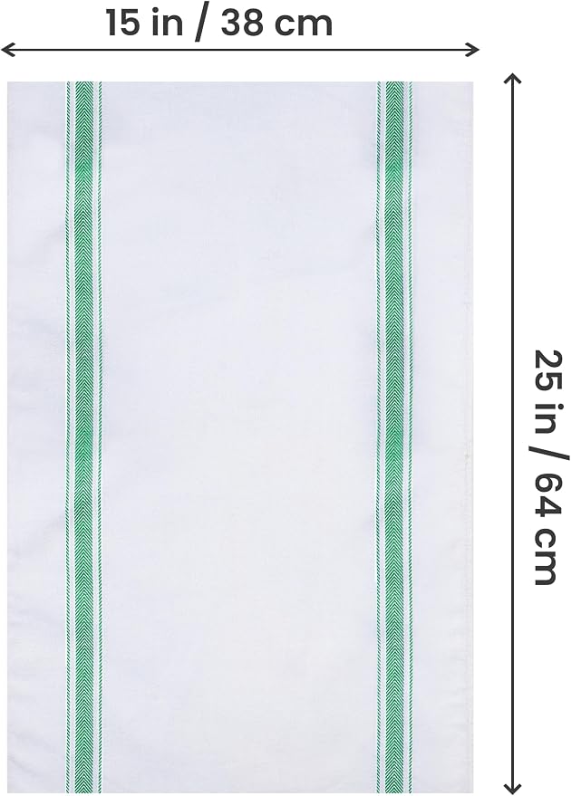 Utopia Towels Green Dish Towels 100% Ring Spun Cotton Highly Absorbent & - Image 5