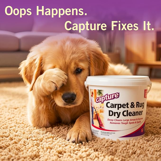 Capture Carpet & Rug Dry Cleaner w/Resealable lid - Image 5