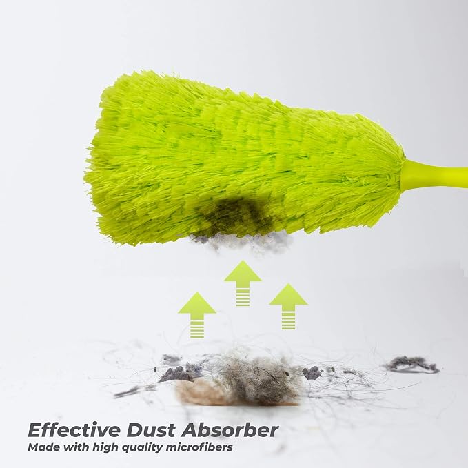 Microfiber Ceiling Fan Duster and Cleaner, - Image 4