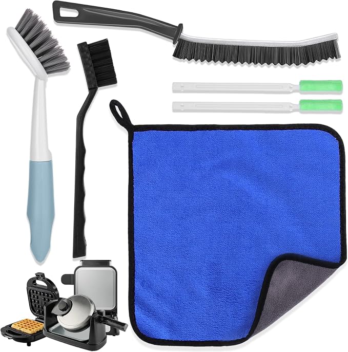 XANGNIER 6 Pcs Waffle Makers Clean Brush Kit by XANGNIER