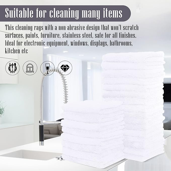 Sunny zzzZZ 24 Pack Kitchen Dishcloths - Image 7