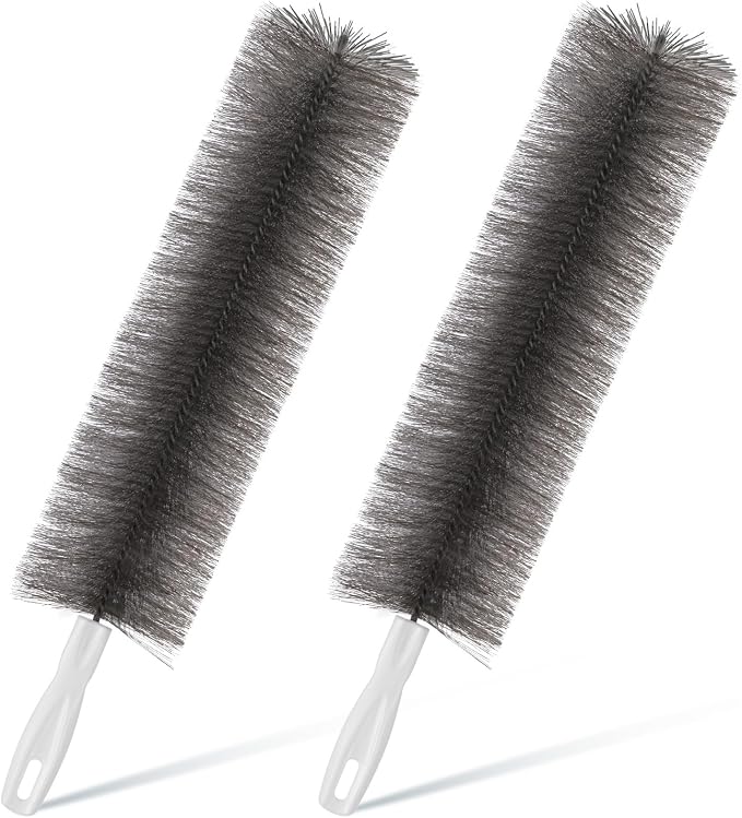 Sliner 2 Pcs Cobweb Duster Bendable Fan Duster Plastic Dust Cleaner Reusable by Sliner