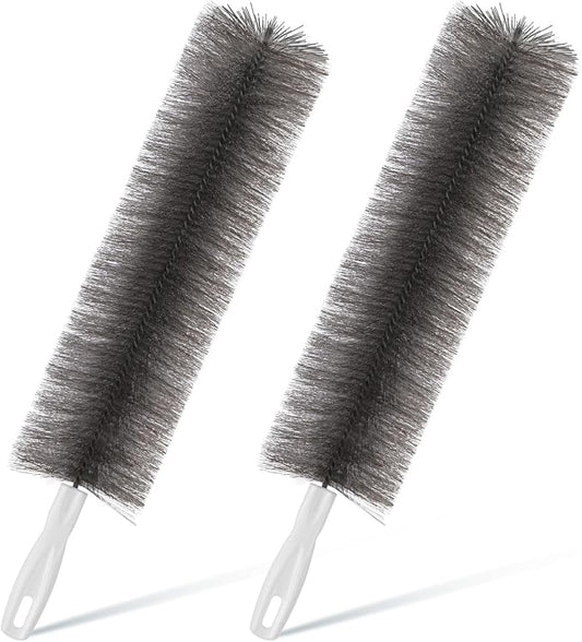 Sliner 2 Pcs Cobweb Duster Bendable Fan Duster Plastic Dust Cleaner Reusable by Sliner