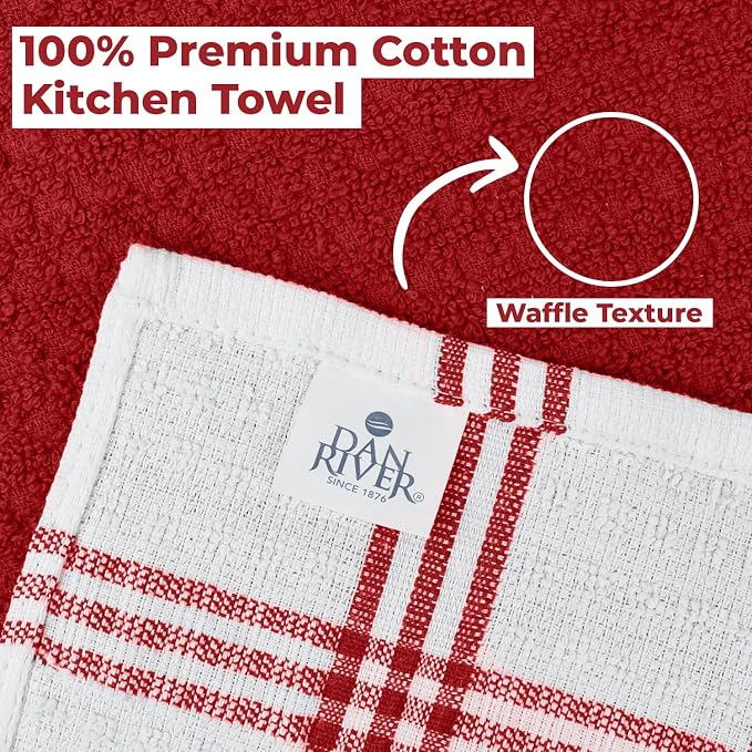 DAN RIVER Premium Kitchen Towels - Image 9