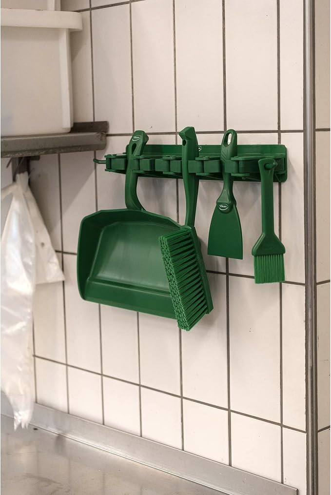 Vikan 45872 Bench Cleaning Brush, Polypropylene/Polyester Soft Bristle Dustpan - Image 7