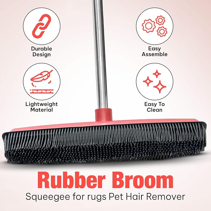 Hybrid Dog Pet Hair Removal Broom - Image 4