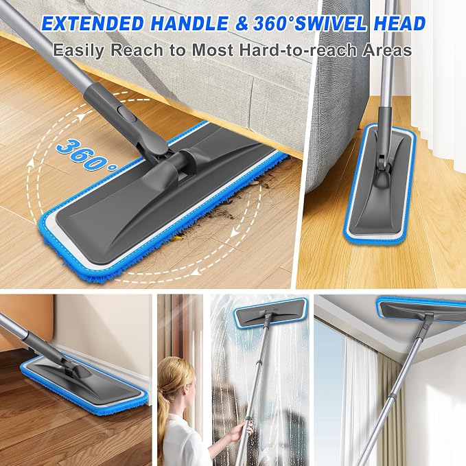 Microfiber Mops for Hardwood Floor Cleaning - Image 4