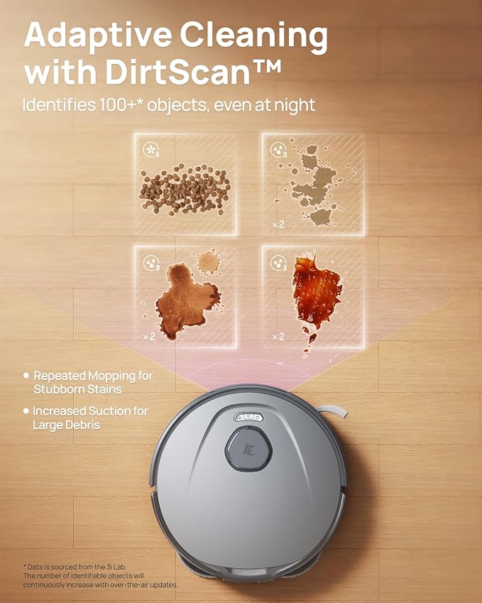 3i P10 Ultra Robot Vacuum and Mop Combo, Extendable Pad - Image 7