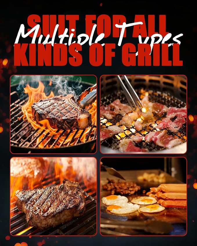 Grill Brush with Scraper - Image 9