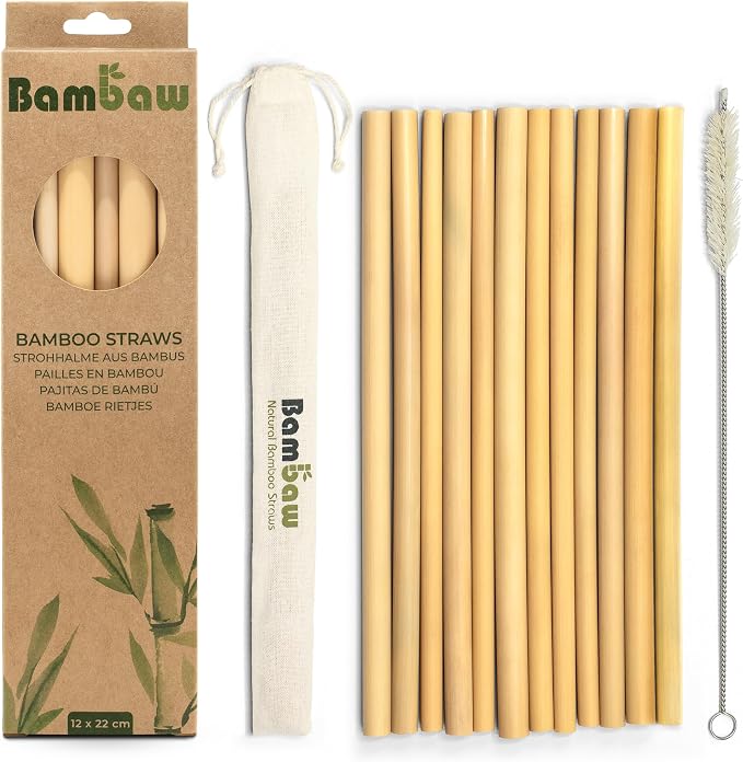 Bambaw Bamboo Straws by Bambaw