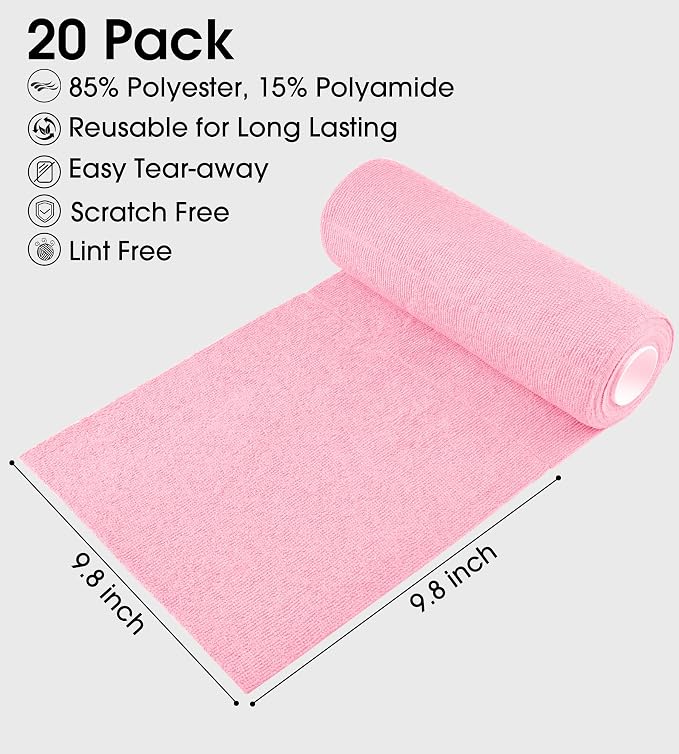 KitchLife Microfiber Cleaning Cloth Roll - Image 3