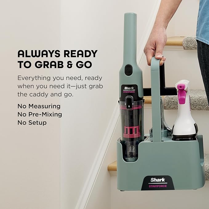 Shark StainForce Cordless Portable Spot, & Odor Remover System - Image 10