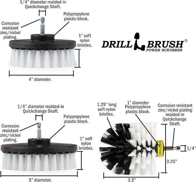 Drill Brush Ultimate Automotive Cleaning Kit - Image 6