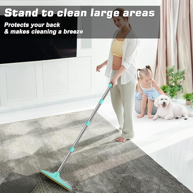 B-Land Carpet Rake for Pet Hair Removal, Reusable Pet Hair Remover - Image 4