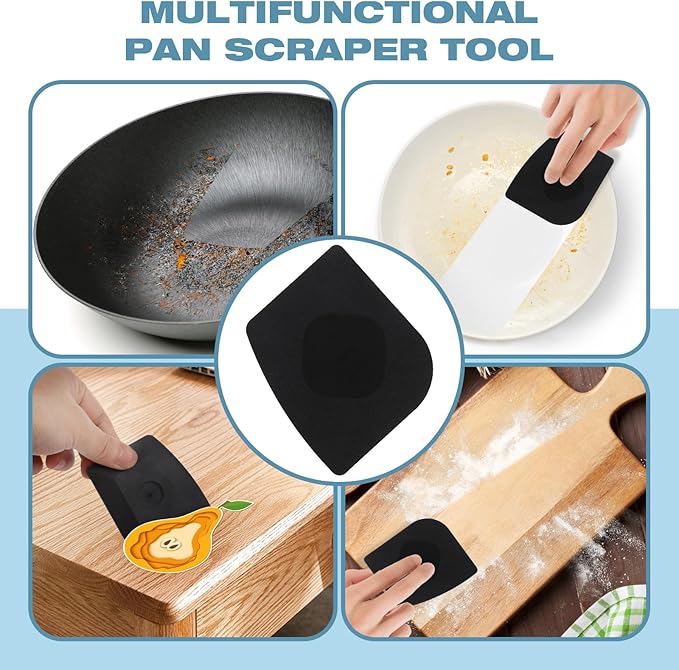 Cast Iron Scrubber | Dish Scrub Brush | 316 Cast Iron Cleaner Chainmail Scrubber - Image 5