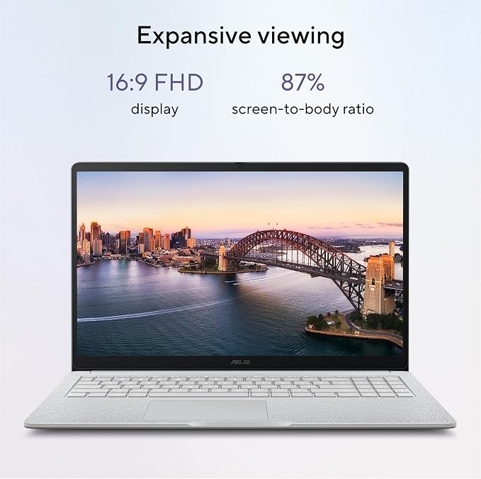 ASUS Chromebook CX15 Laptop, 15.6" FHD Anti-Glare Display, Intel Celeron N4500 - Image 4