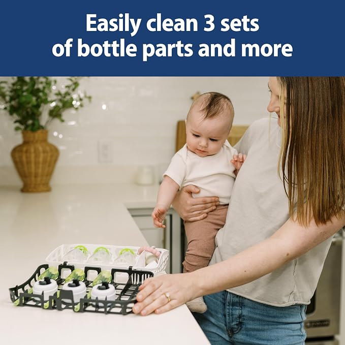 Dr. Brown's Dishwasher Basket for Small Baby Bottle Parts, and Accessories - Image 3