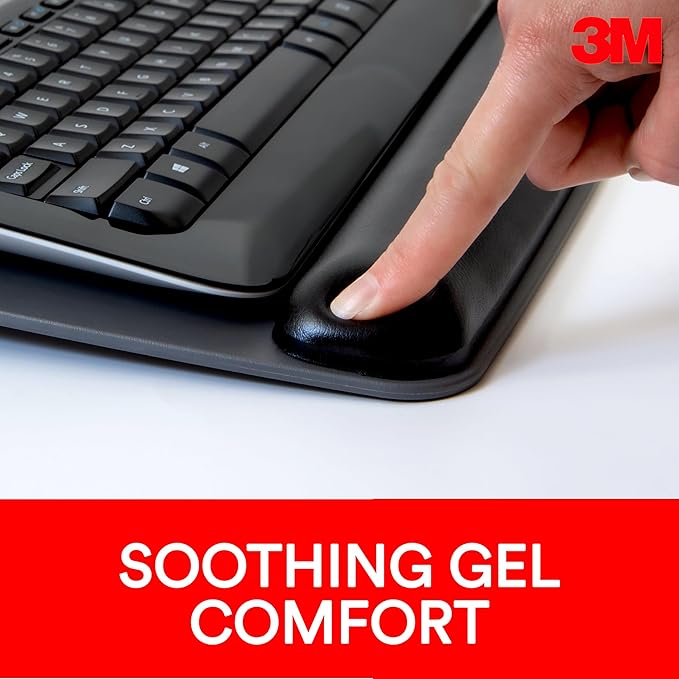 3M Gel Wrist Rest for Keyboard and Mouse - Image 3