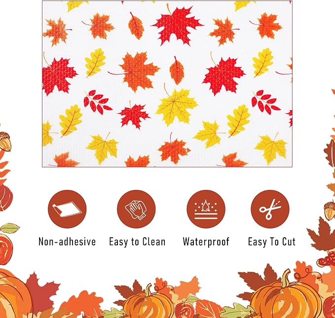 Cooyes Shelf Paper for Kitchen Cabinets Non Adhesive, Waterproof & Oil-Proof - Image 7