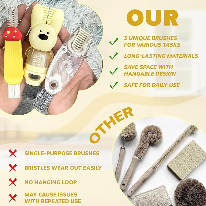 Cup Lid Cleaning Brush, Cleaning Brush Tool - Image 7
