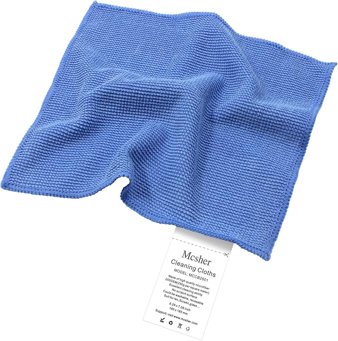 Mcsher Microfiber Cleaning Cloths by Mcsher