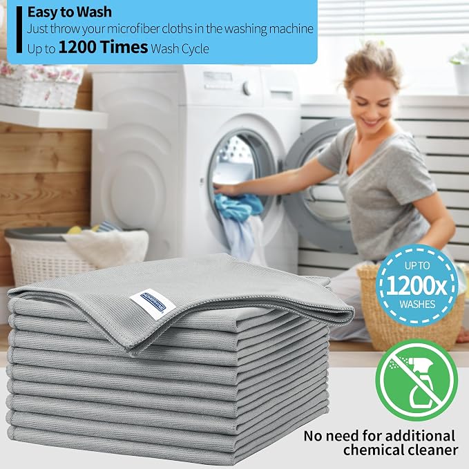 HOMERHYME Microfiber Cleaning Cloth - Image 7