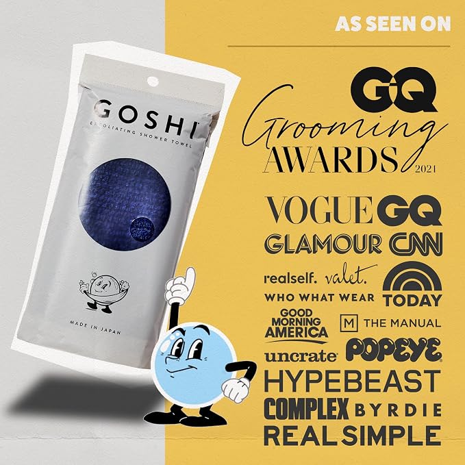 GOSHI Exfoliating Shower Towel - Image 4
