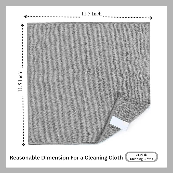 Microfiber Cleaning Cloth for Kitchen & households, Towels for Cars. - Image 8