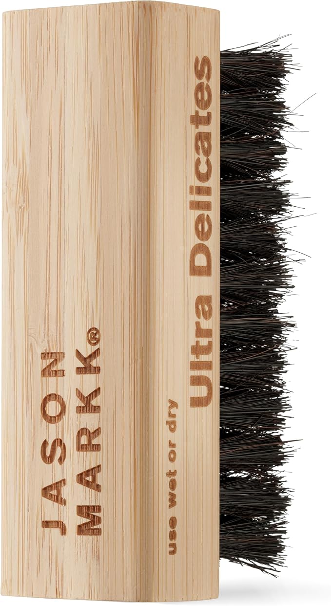 Jason Markk Ultra Delicate Shoe & Hat Cleaning Brush, Soft Bristles and Bamboo by JasonMarkk