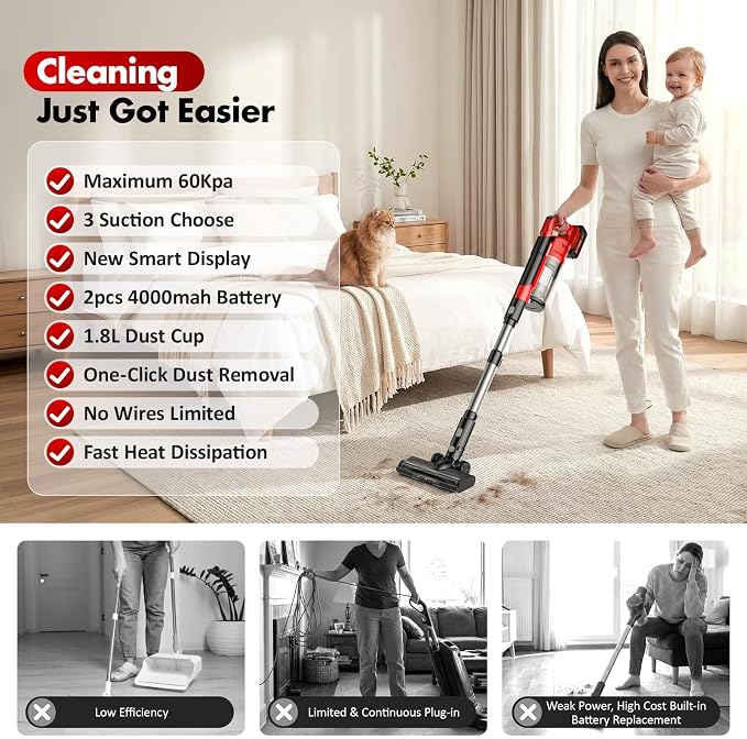 Cordless Vacuum Cleaners for Home - Image 4