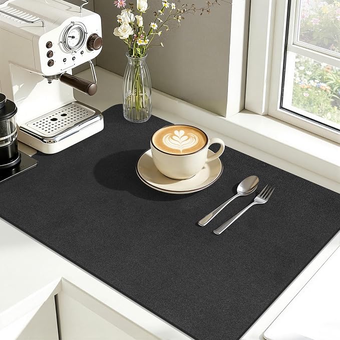 Findosom Dish Drying Mat, Cuttable Drying Mat - Image 3