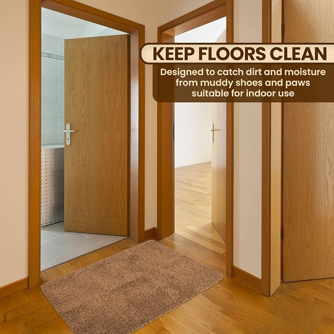 Premium Microfiber Indoor Door Mat – 36"x72" Washable Entry Mat, Waterproof - Image 5