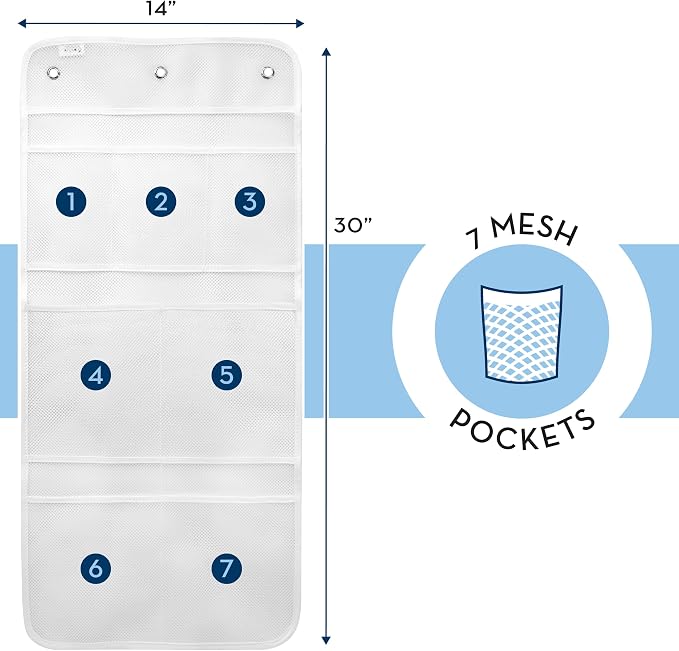 S&T INC. Shower Organizer, Shower Caddy or Bathroom Organizer - Image 3