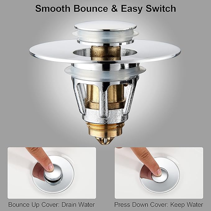 Universal Bathroom Sink Stopper - Image 6