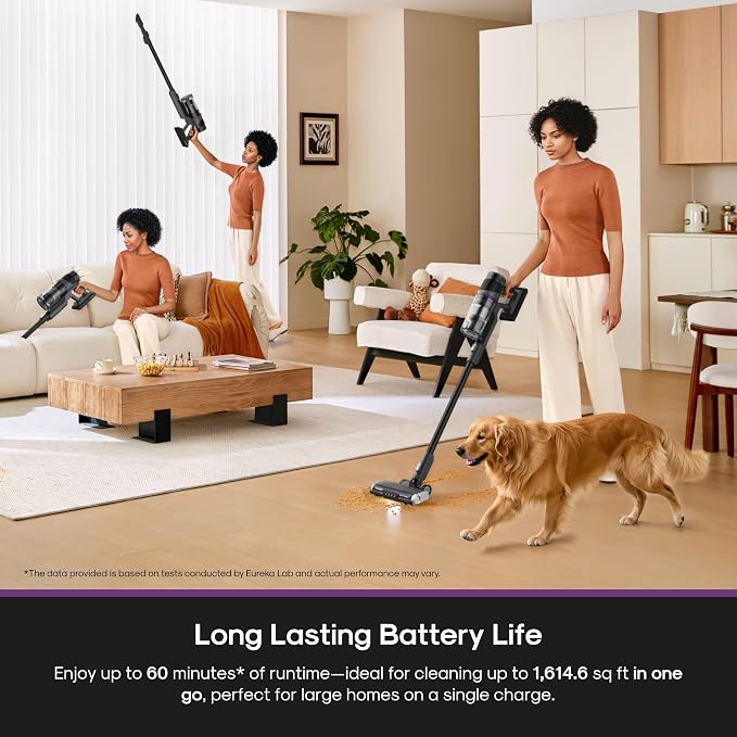 Eureka Cordless Stick Vacuum Cleaner ReactiSense 440, 60-Min Runtime, - Image 6