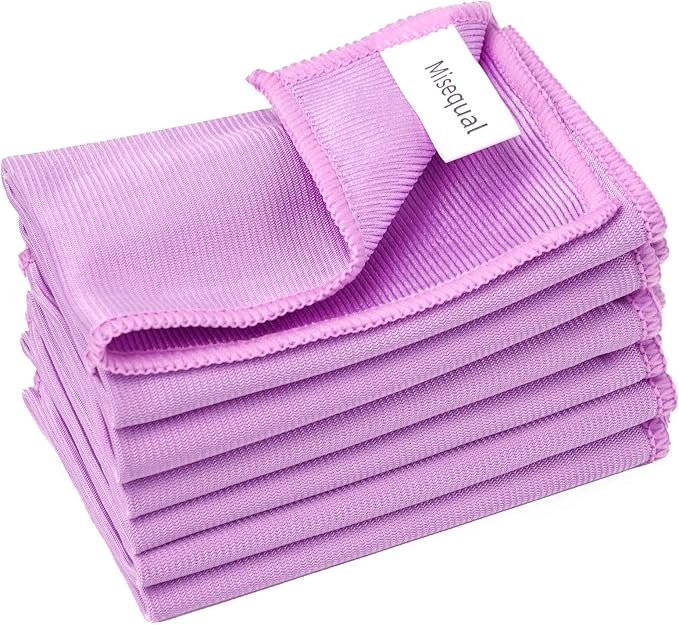 6 Pack Glass Cleaning Cloth Microfiber Cleaning Cloth by Unknown